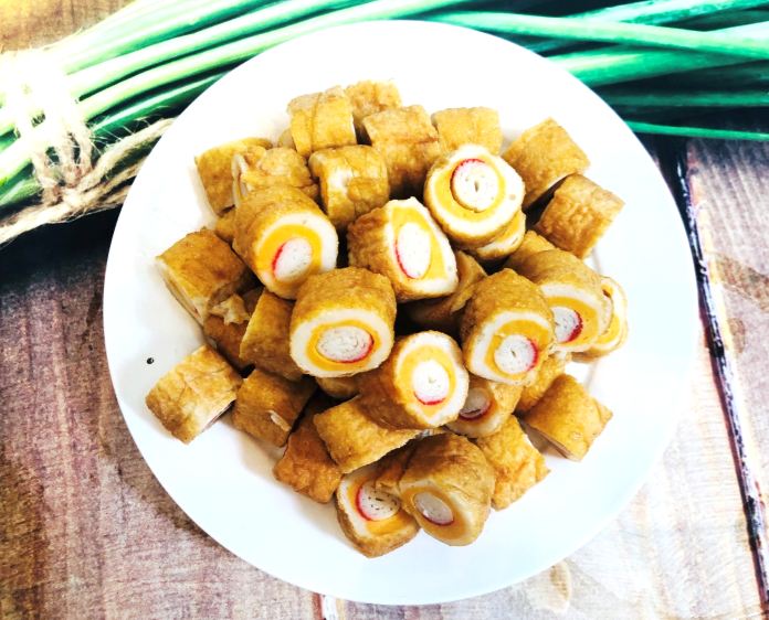 500g chả cuộn thanh cua Thái Lan