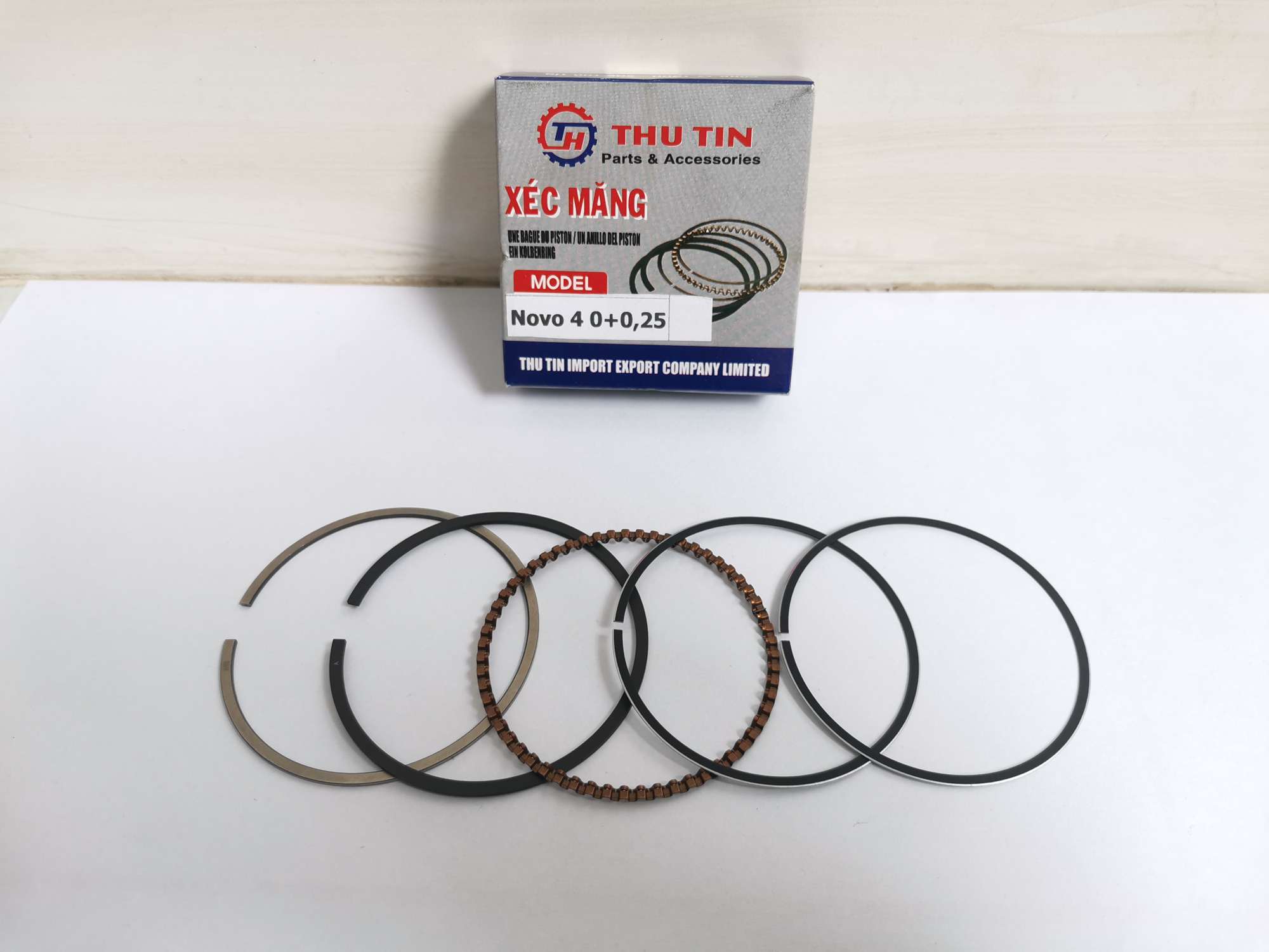 Xéc Măng bạc AB 125 cao cấp cos 0 đến  4