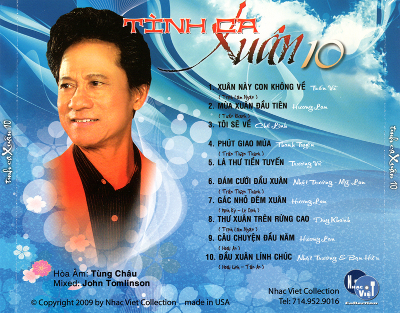 Nhạc Việt CD - Tình Ca Xuân 10