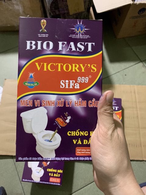 Men Vi Sinh Xử Lý Hầm Cầu Bio Fast
