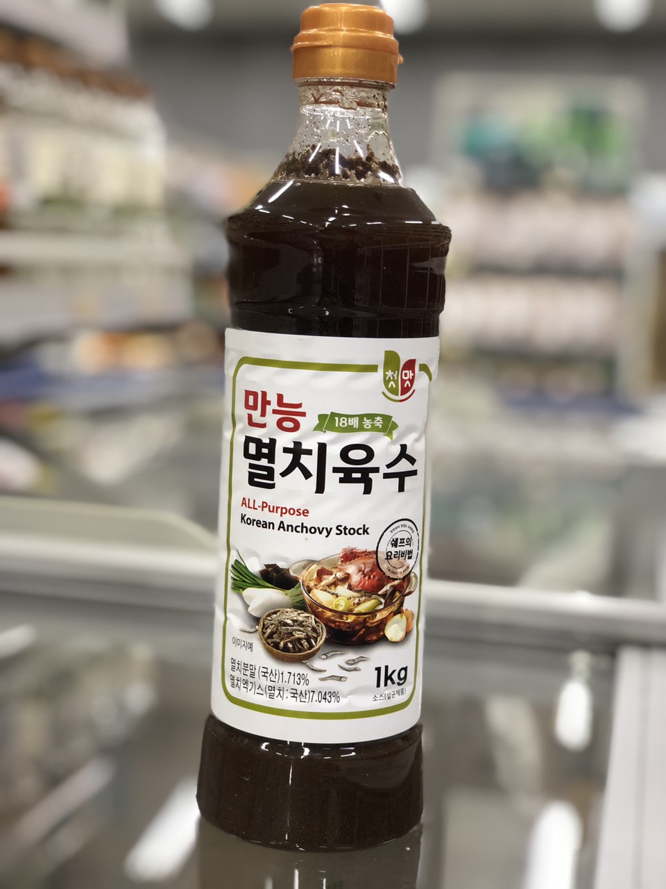 Chungwoo - Nước Cốt Cá Cơm Hàn Quốc 1Kg