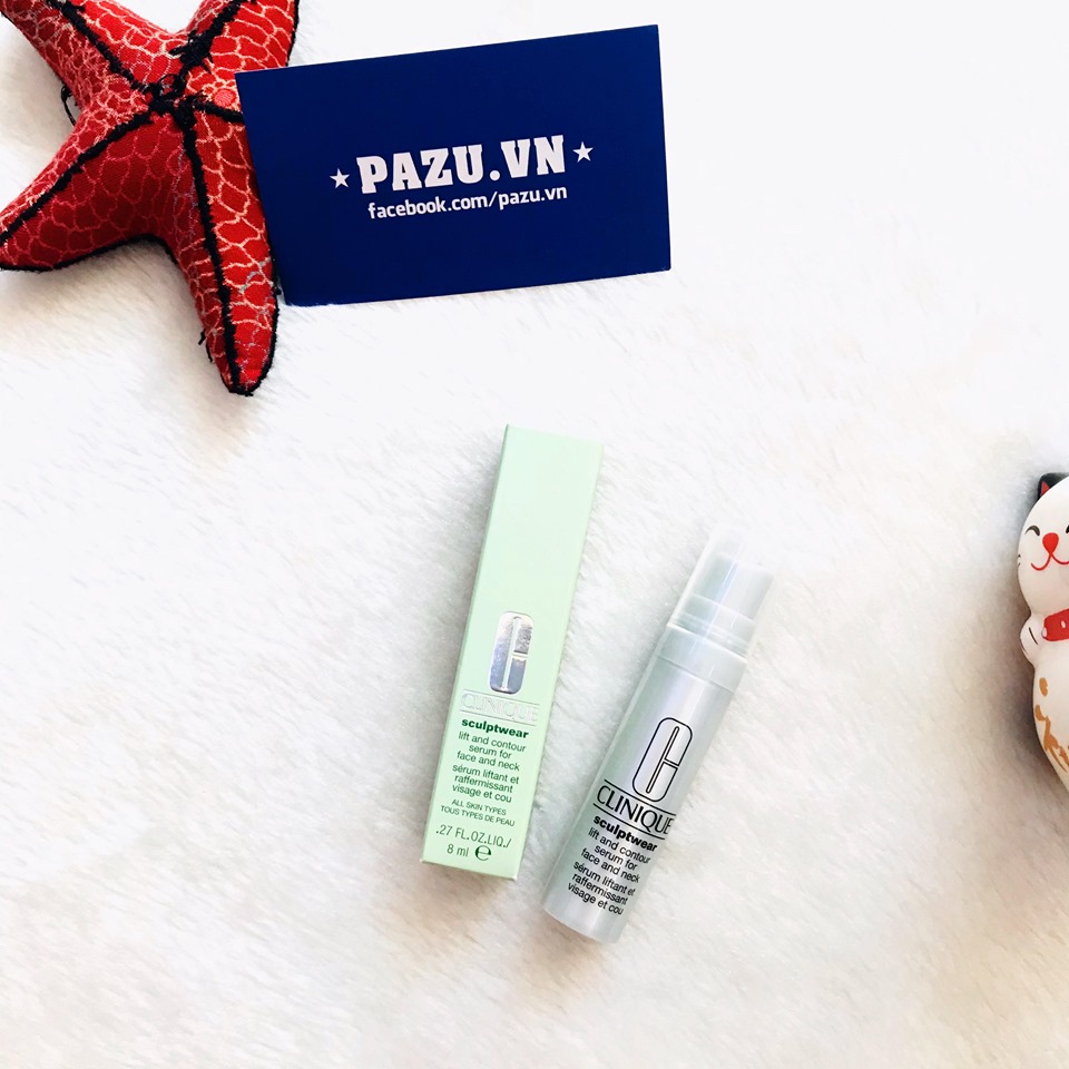 Serum Chống Lão Hóa Săn Chắc Da Clinique Sculptwear Lift and Contour Serum Face and Neck