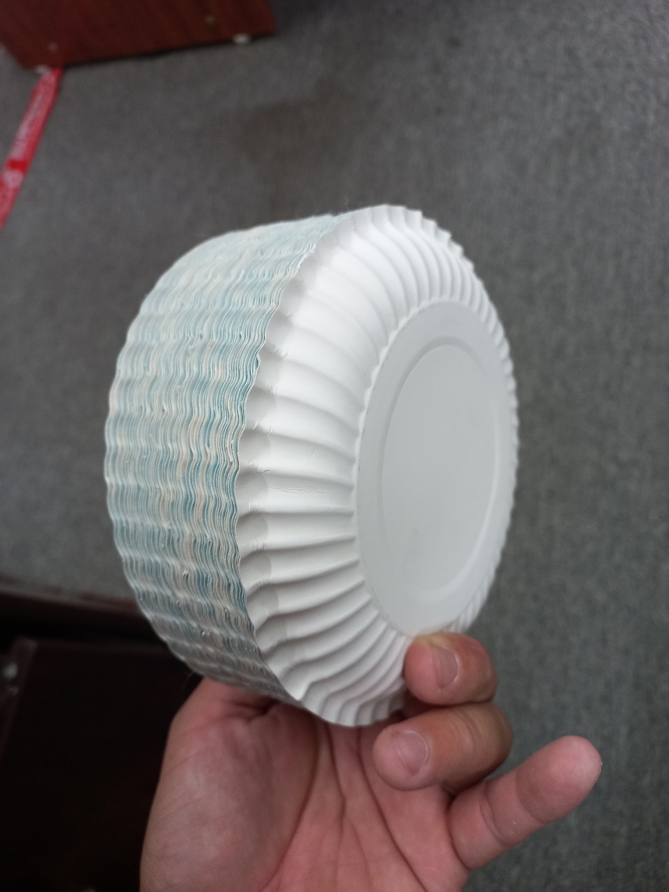 50 cái Dĩa giấy in hoạt hình 16cm