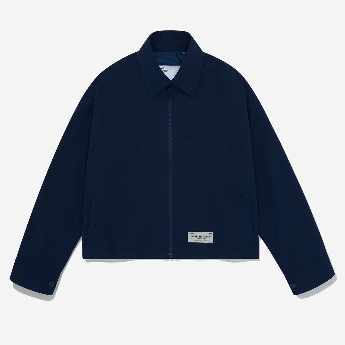 Áo khoác kaki nữ Owlbrand Simplicity/ Navy