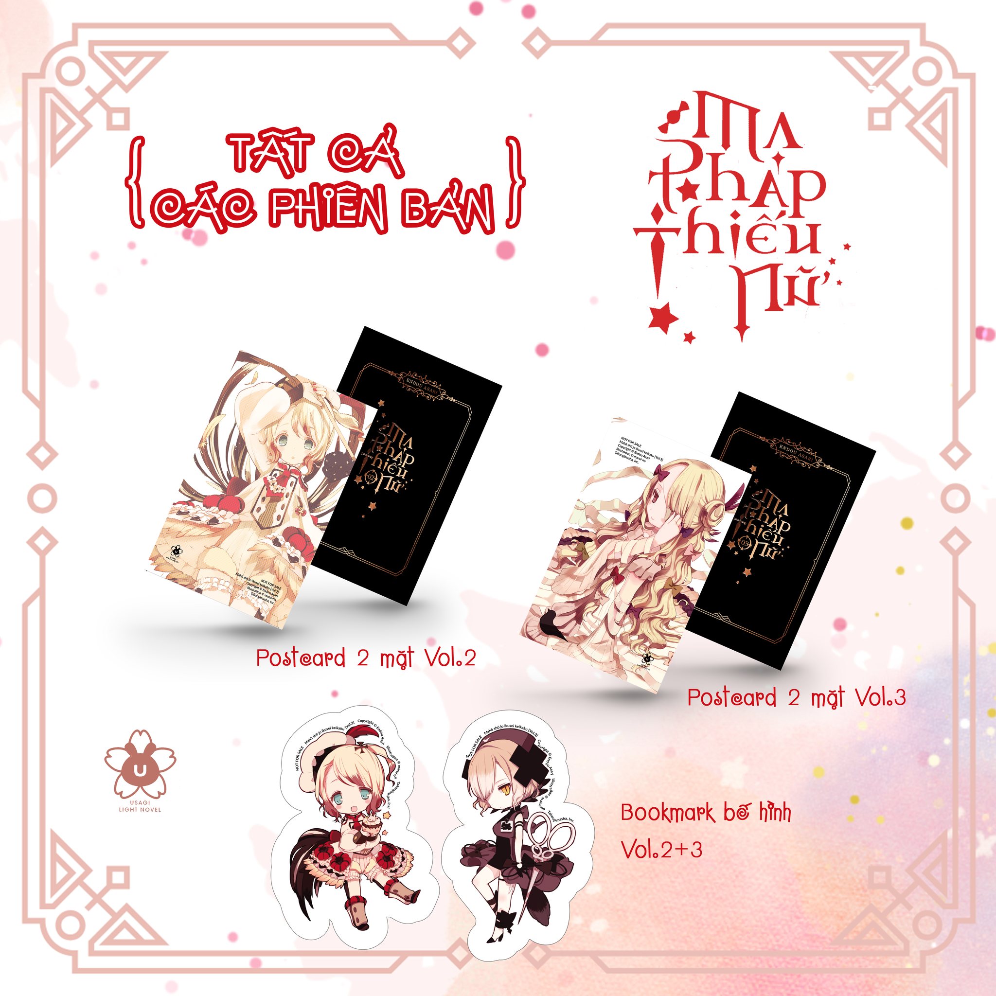 Sách - Tập 2+3  Ma Pháp Thiếu Nữ - Endou Asari