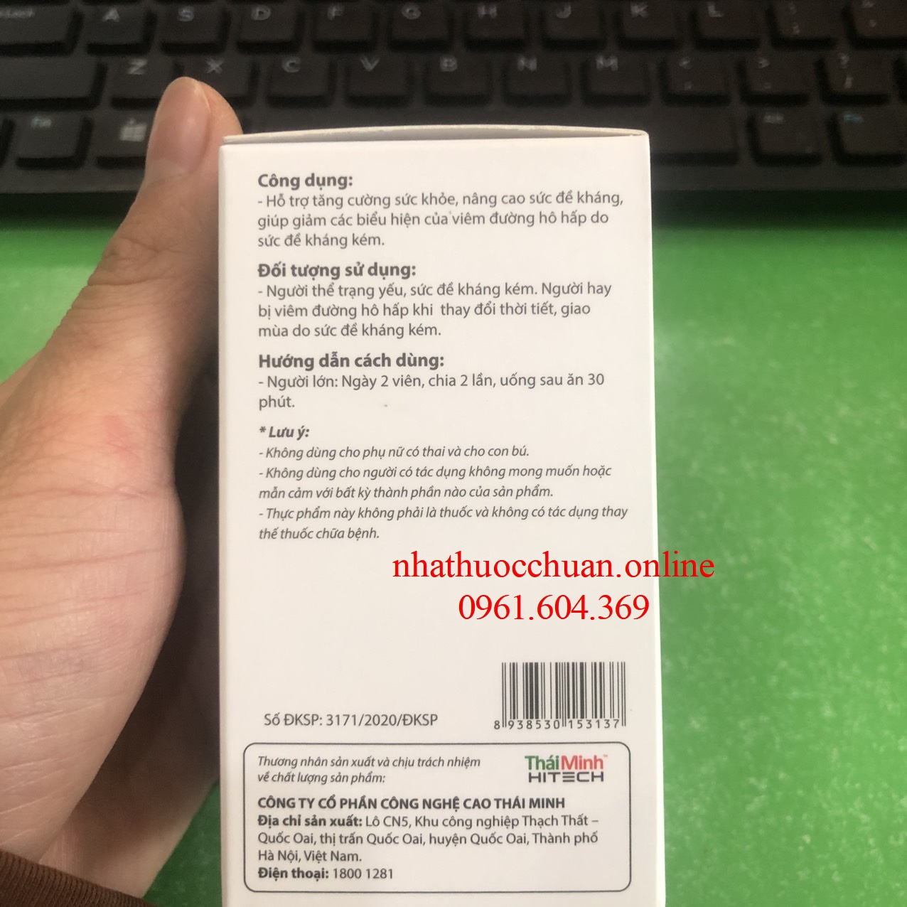 Tăng cường sức đề kháng X3-Immune Thái Minh