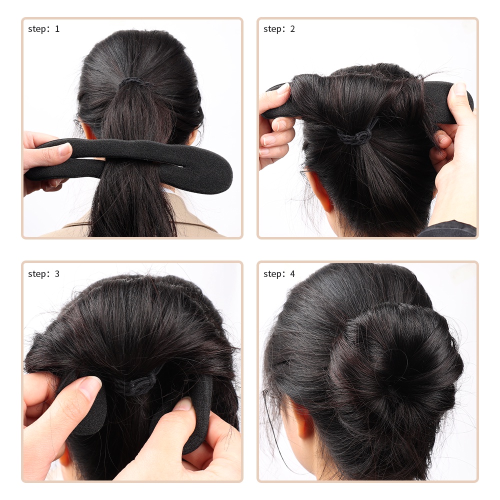 monsterBEAUTY - Dụng cụ búi tóc củ tỏi đơn giản dễ làm