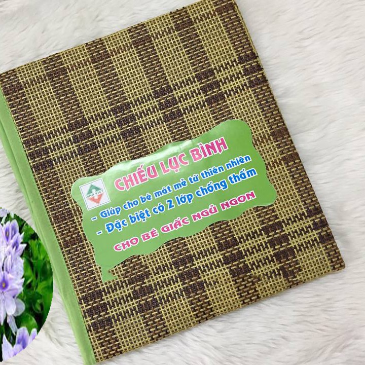 Chiếu Lục Bình Chống Thấm 2 Lớp Cho Bé - Sản Phẩm Thái Lan