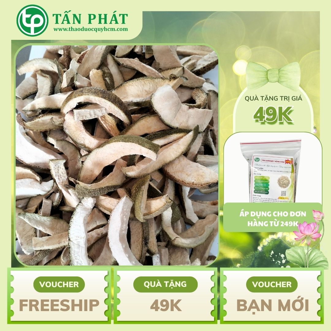 Vỏ bưởi khô 1kg - Hàng khô cao cấp chuyên dùng để pha trà hoặc sắc nước uống