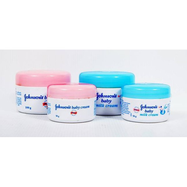 Kem Dưỡng Da Johnson's Baby Cream 50G (Nắp Hồng Xanh)