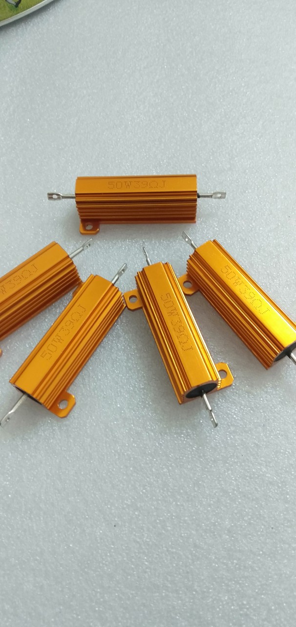 2 Điện trở nhôm 39om 50w