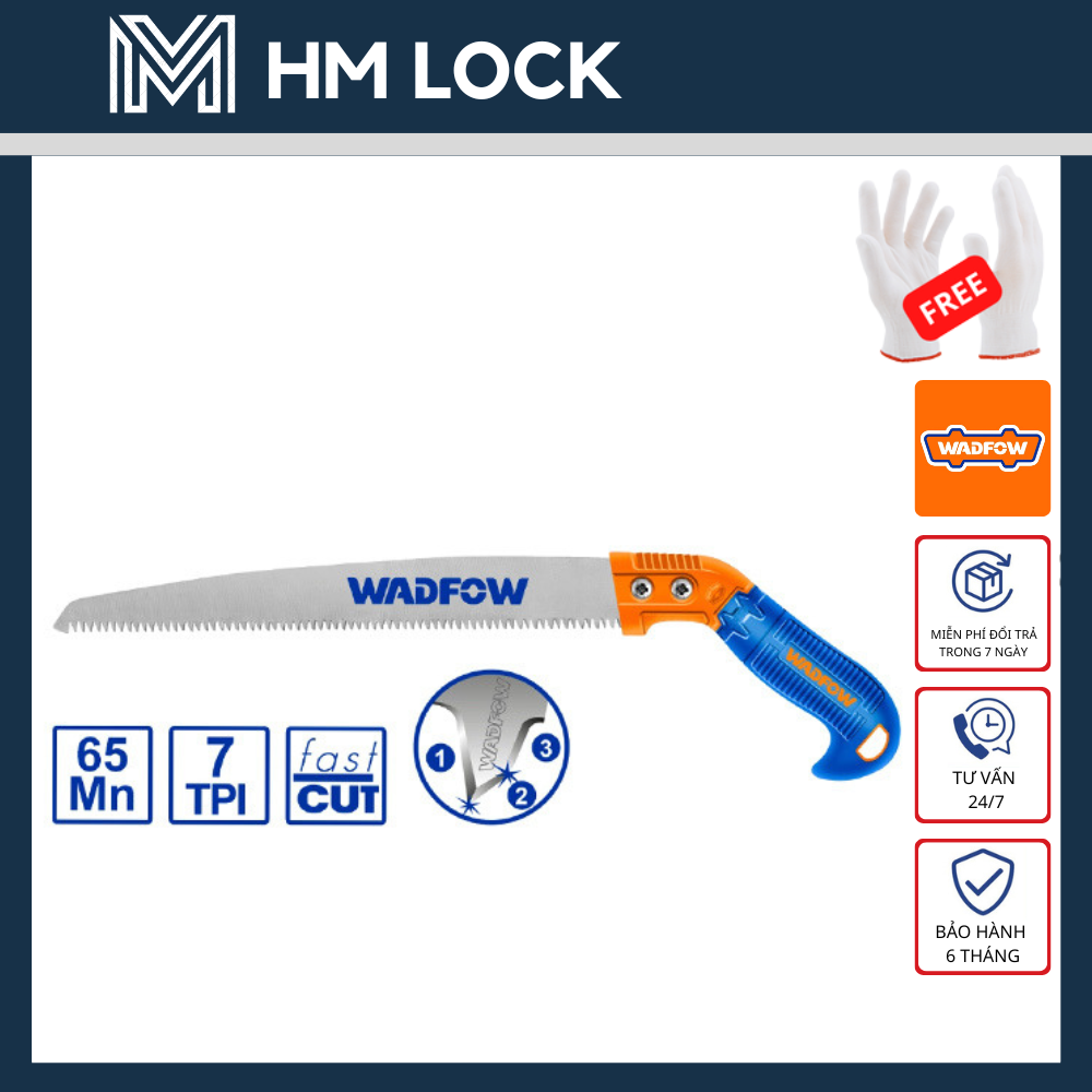 Cưa cắt cành 300mm wadfow - hàng chính hãng - whw7g12 - hm lock