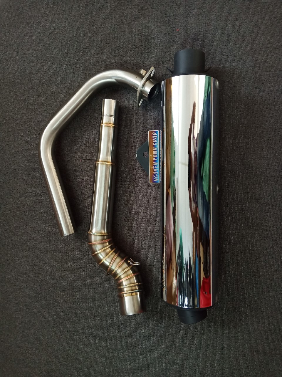 [HCM]pô CBR gắn raider Fi satria  full cổ 2 khúc