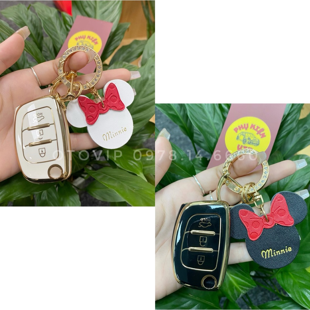 Ốp chìa khóa xe huyndai bản chìa bật các dòng xe hyundai i10,elantra, solati ...