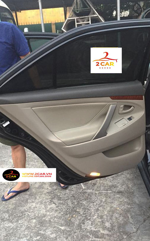 [RÈM LOẠI 1] Rèm Che Nắng Nam Châm Xe Toyota Camry 2007-2012 Chuẩn Form Se Khít