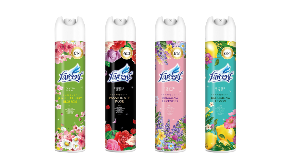Nước hoa xịt phòng Farcent 320ml-Hương chanh