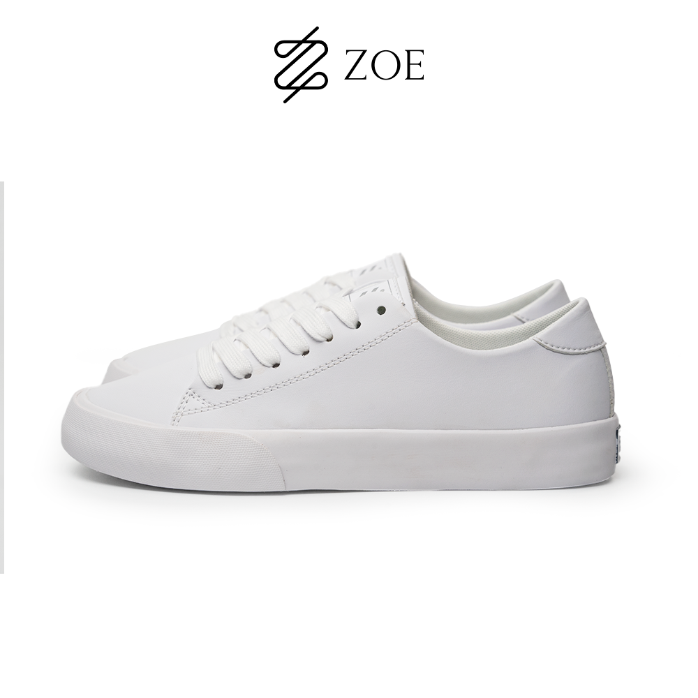 Giày Sneaker Unisex Basic Full Trắng SK003 / ZOE OFFICIAL