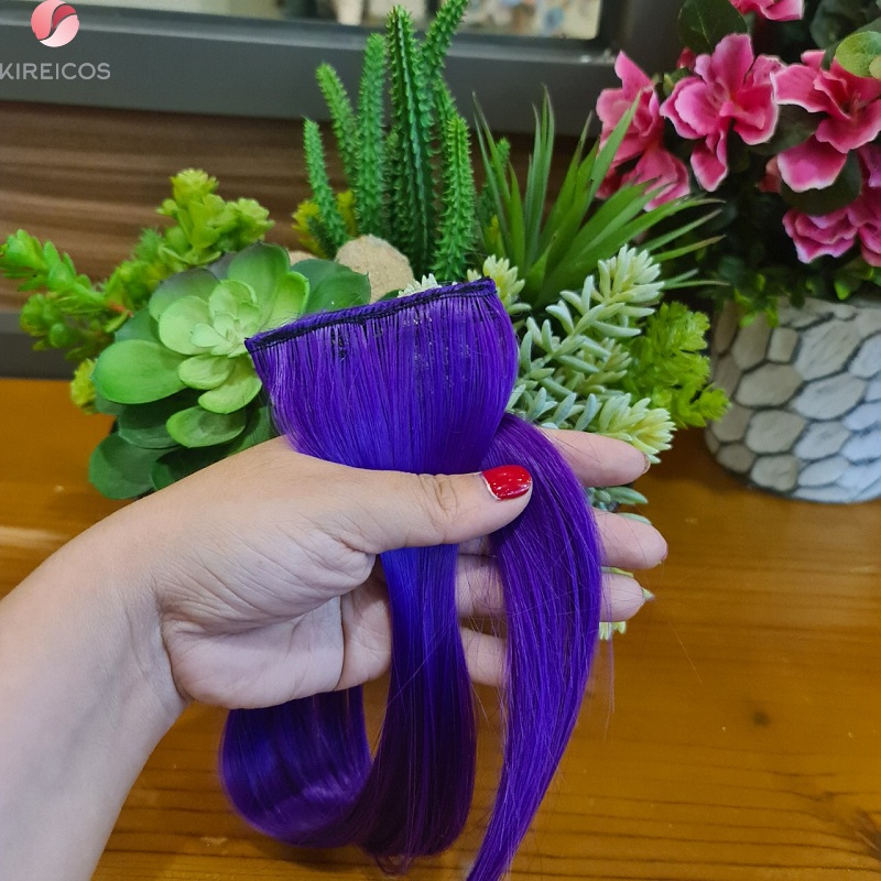 [HCM]Kẹp tóc Giả highlight Bảng To Nhiều Màu 55cm Sành điệu cho Nữ