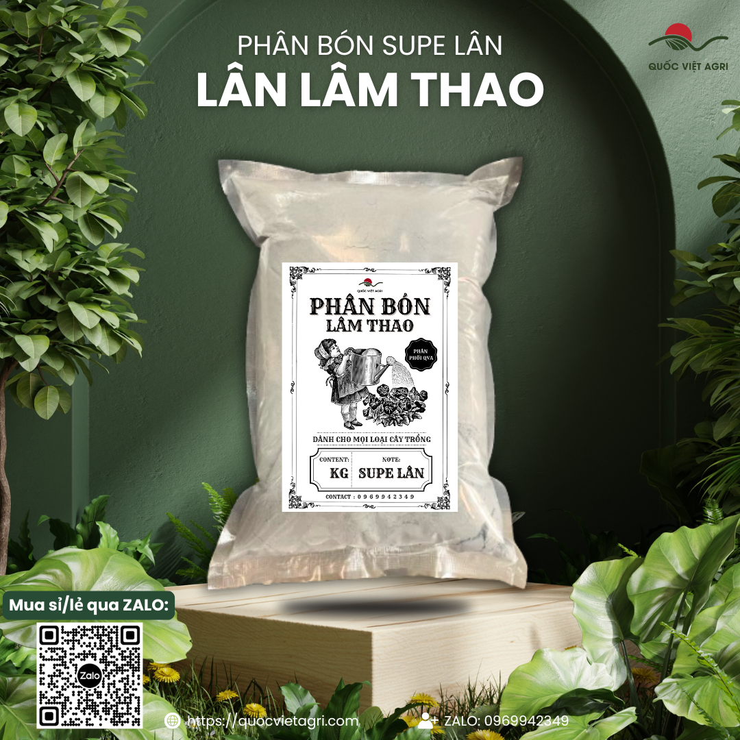 Phân bón LÂN LÂM THAO (gói 1KG) - SUPE LÂN Chính Hãng