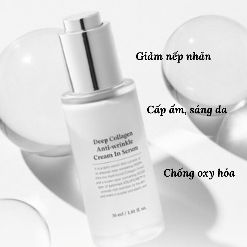 Serum chống nhăn Deep Collagen Anti Wrinkle 30ml