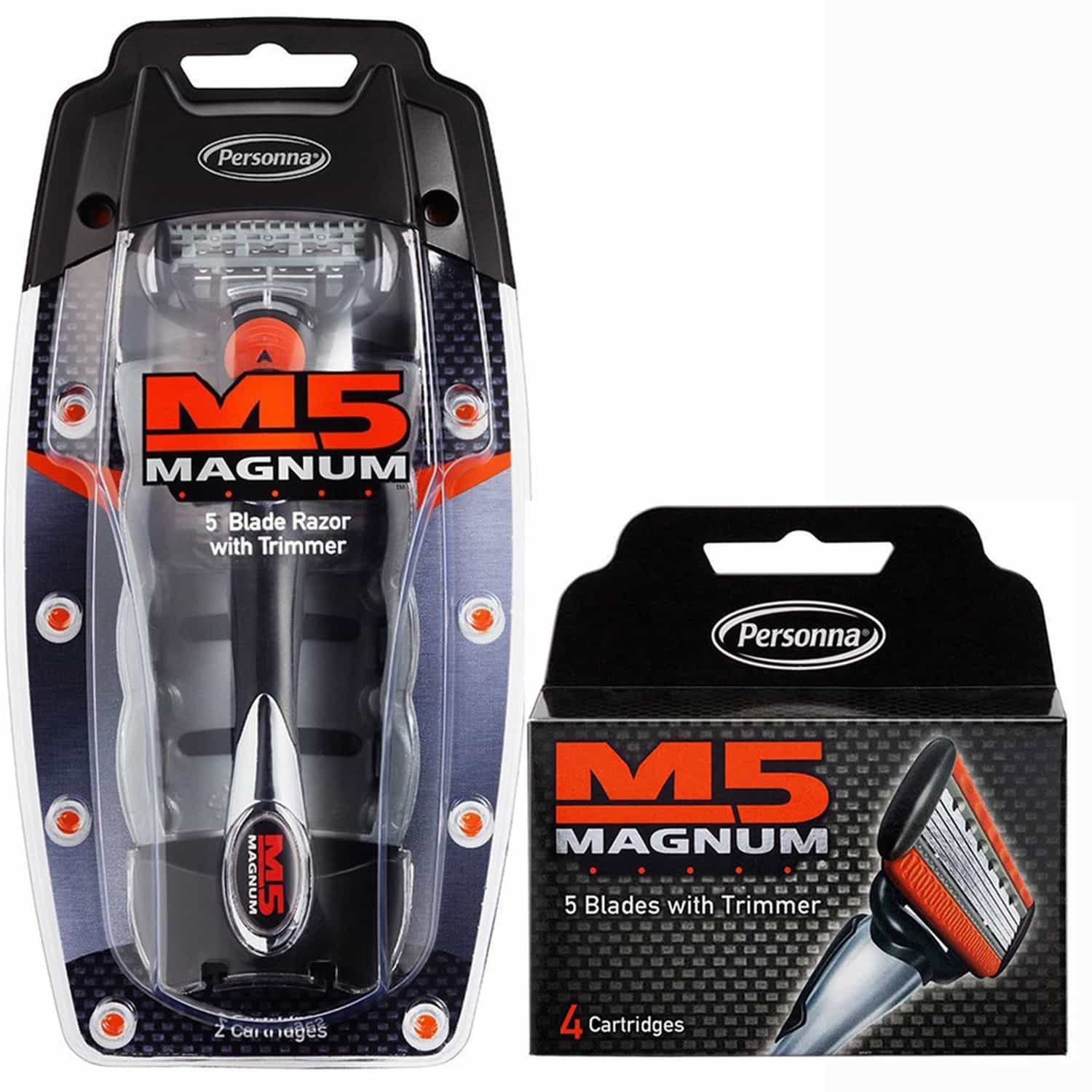 Bộ dao cạo râu 5 lưỡi M5 magnum