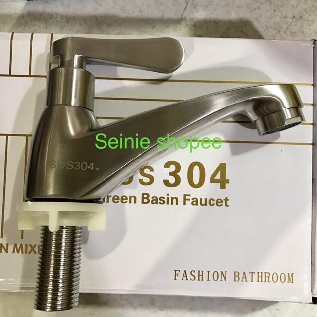 Vòi lavabo Inox sus 304