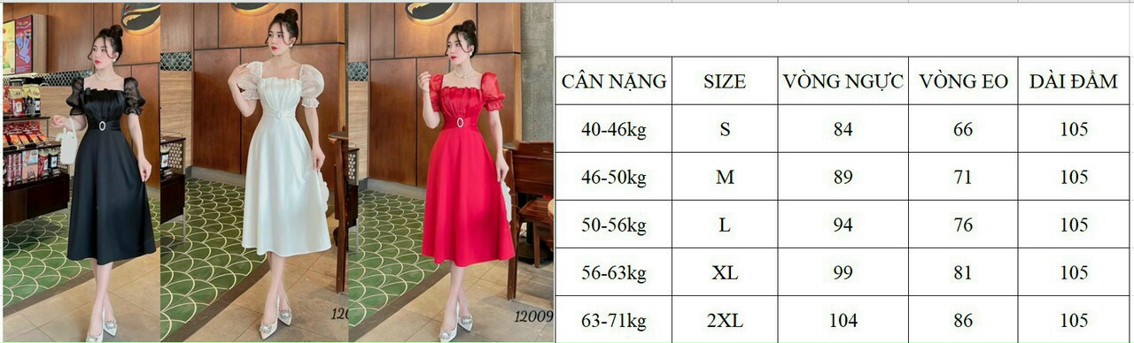Đầm dự tiệc, váy đầm váy xếp  ly ngực đủ size