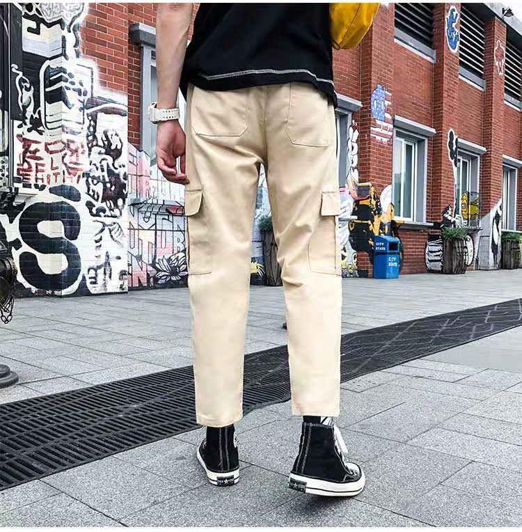 [HCM]Quần jogger kaki nam nữ lưng thun LV05