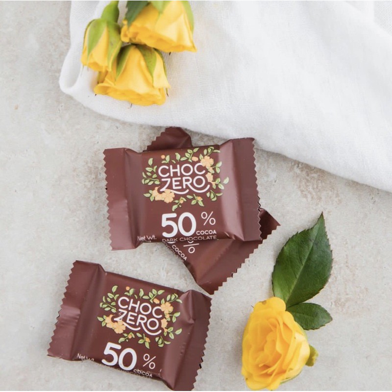 Socola Đen( Dark Chocolate) không đường ChocZero ( keto , eat clean, tiểu đường)