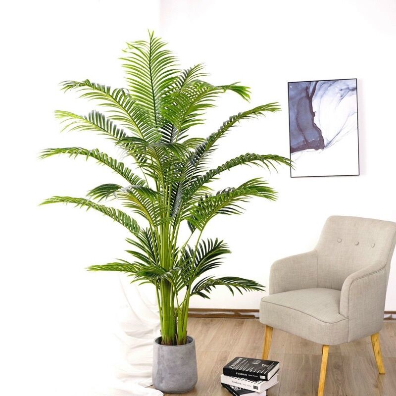 cây giả cây dừa cảnh cao 1.55met - 1,8m