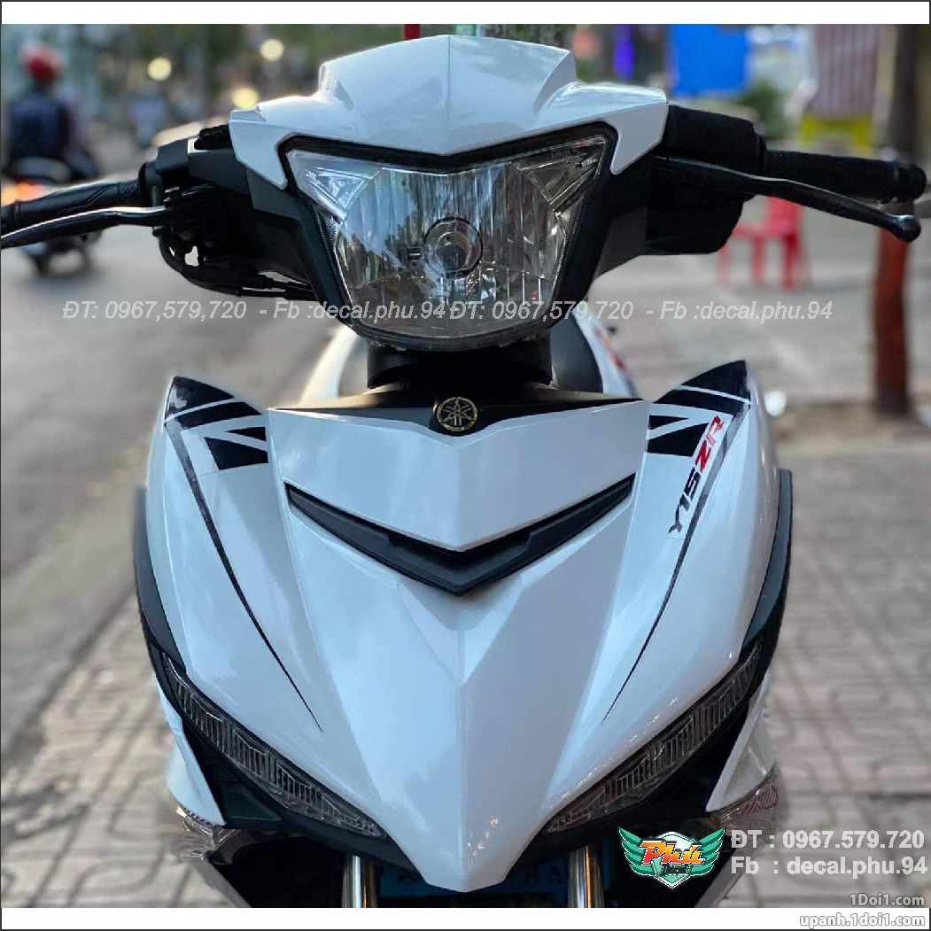 Tem rời Exciter 150 Y15ZR Trắng đen (K)