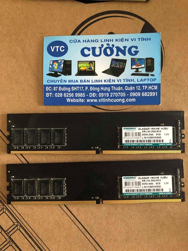 Ram DDR4 8Gb KINGMAX buss 2666 ( BH 1/2021)