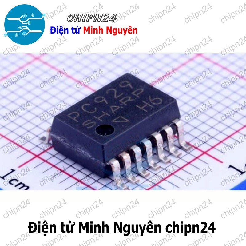 [1 con] (DIP) Opto Dán PC929 SOP-14 Hàng Tốt (SMD) (929) - HH005924