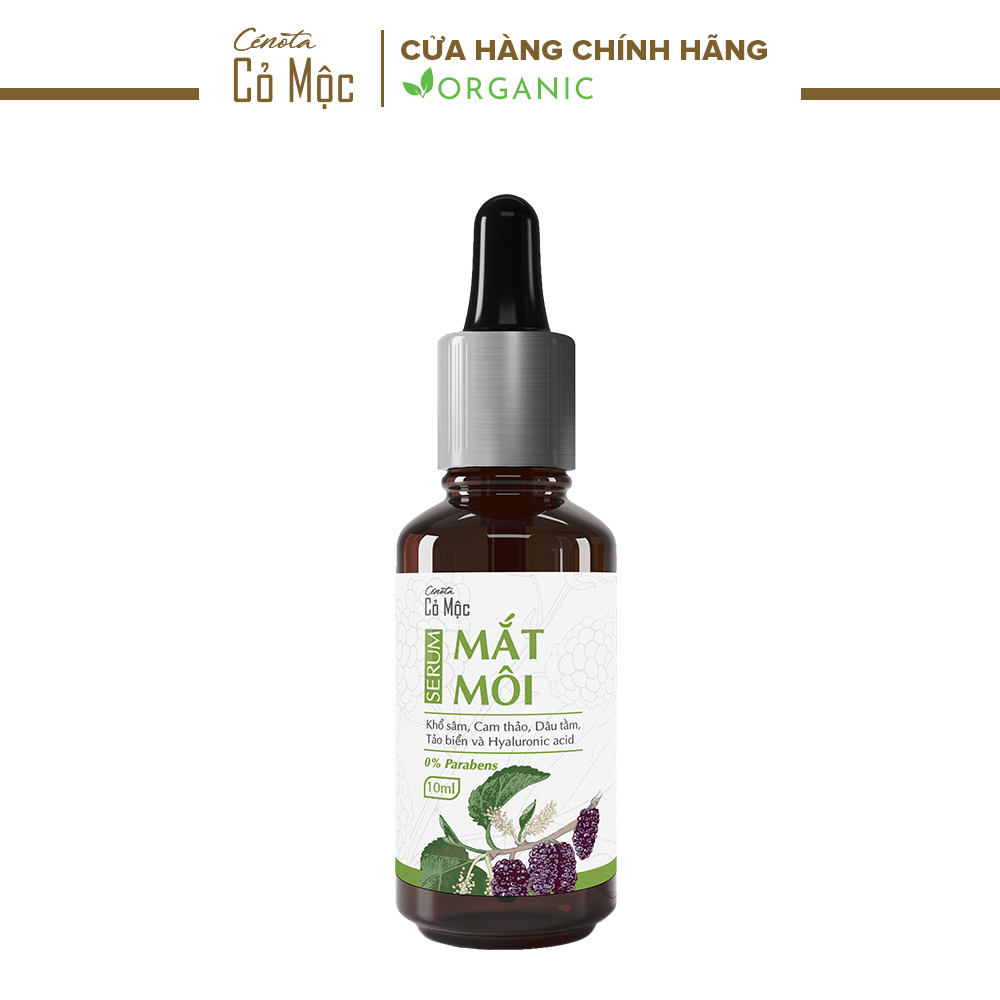 Serum mờ thâm mắt môi cỏ mộc Cenota 10ml