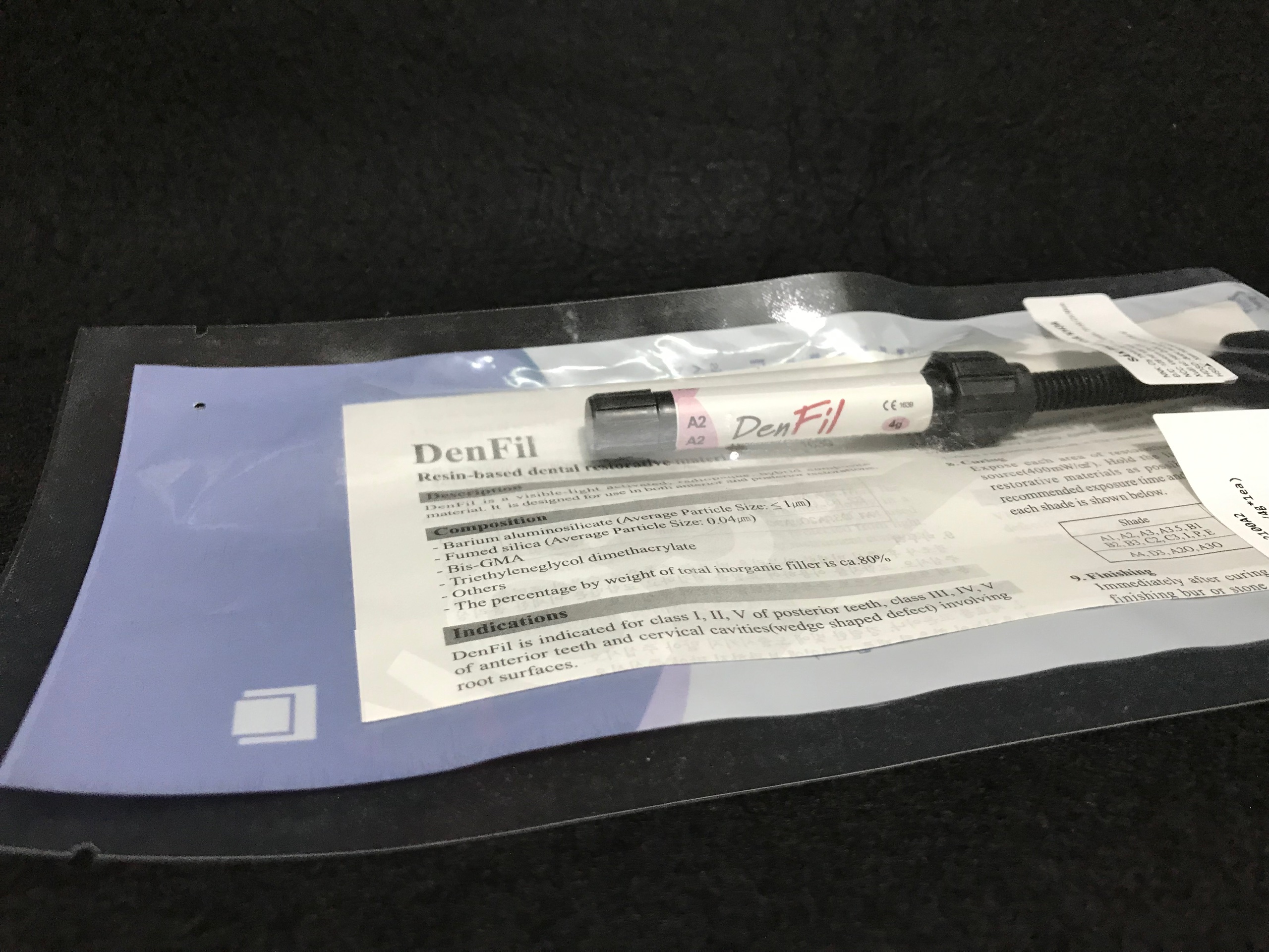 [HCM]Composite đặc B1 A1 A2 A3 A35 A4/ lỏng Denfil 2g - Màu A2 A3 A35