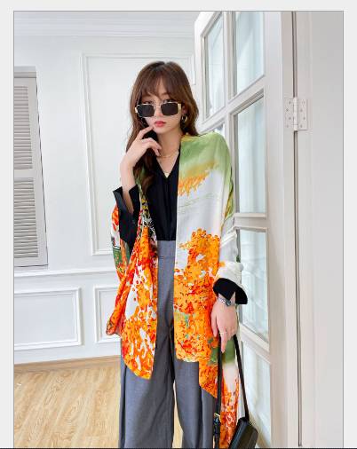 Khăn choàng thời trang họa tiết 90 x 180