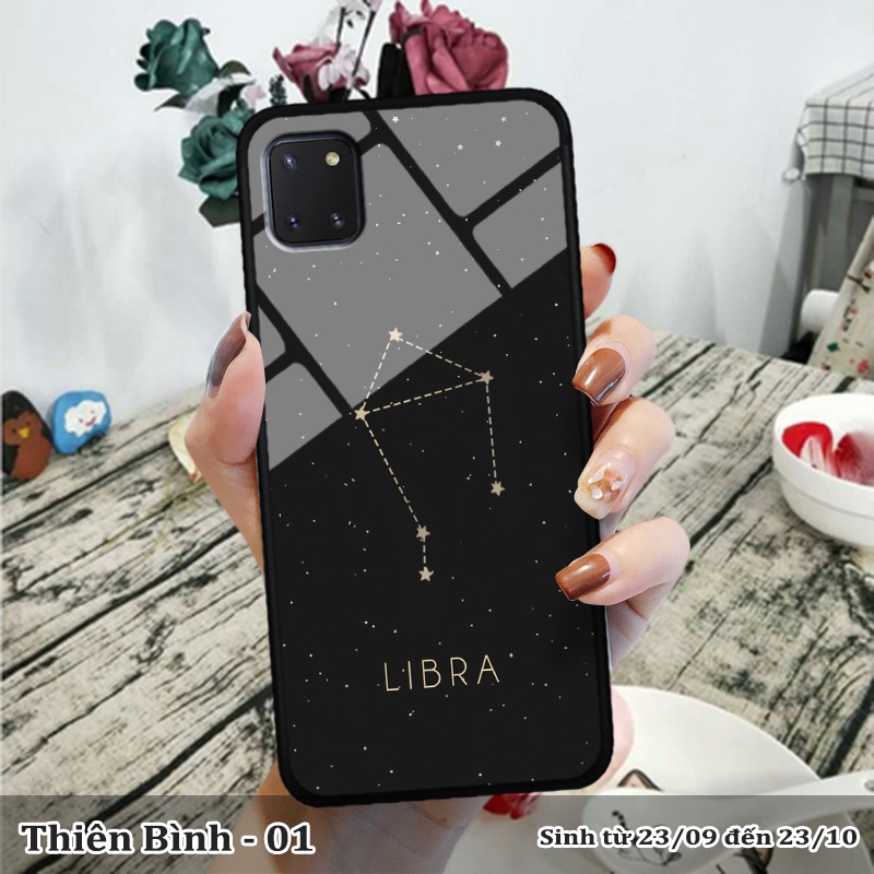 Ốp kính Samsung Note 10 Lite in cung hoàng đạo