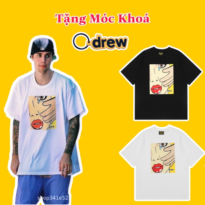 Áo Thun Drew House Crying Girl FULL TEM TAG (Free Ship)