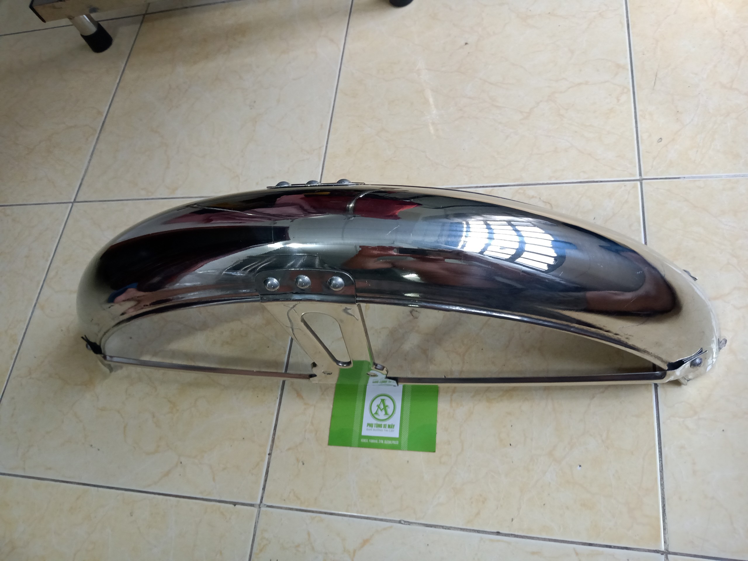 Dè trước xe 67 inox