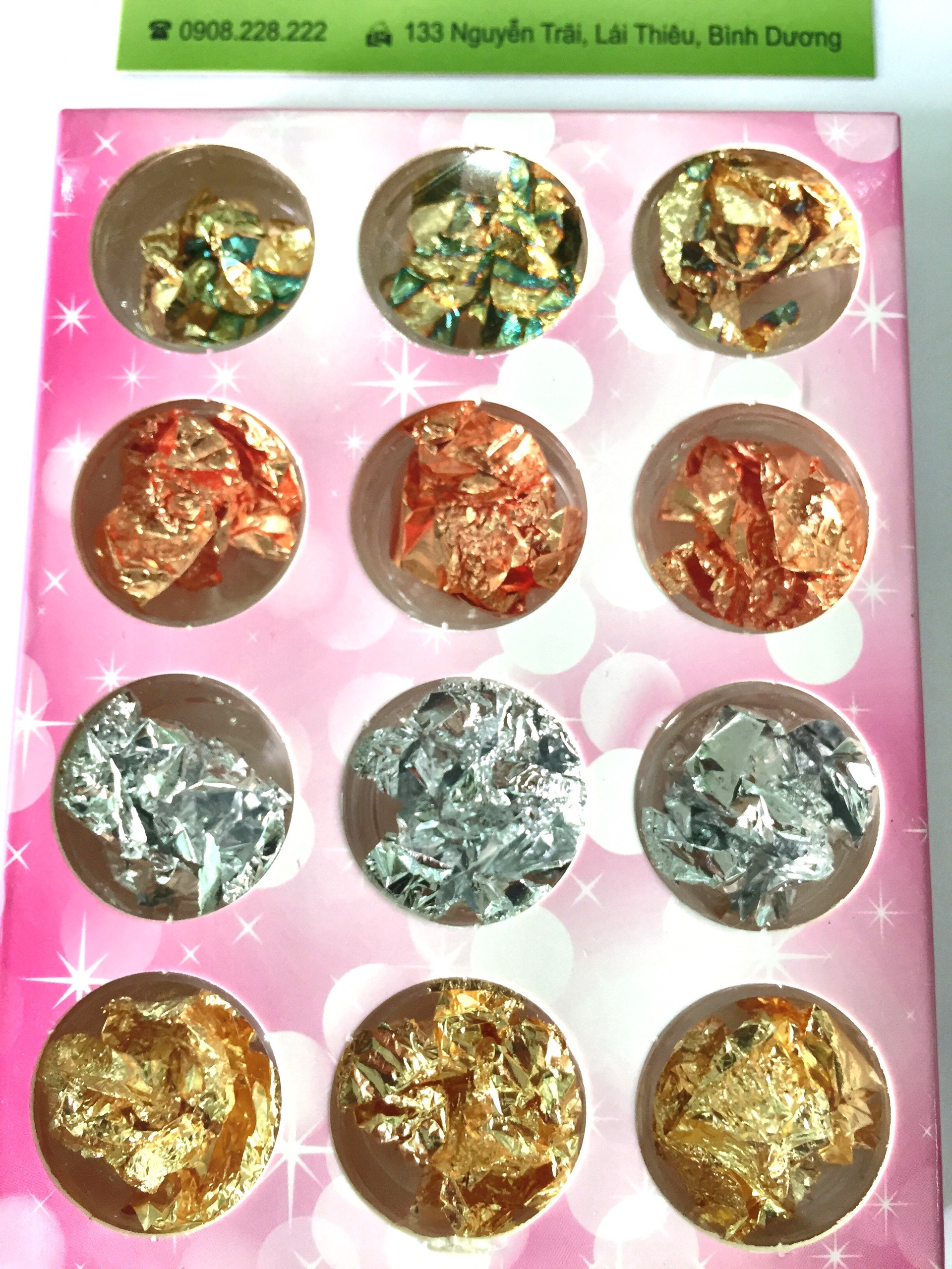 Giấy bạc nhúng ,giấy nhúng mềm Nail