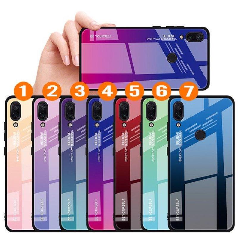 Giá {7 MÀU} Ốp lưng cho Xiaomi Redmi Note 7 gương cứng 2 màu Ver 2 , viền TPU dẻo đen