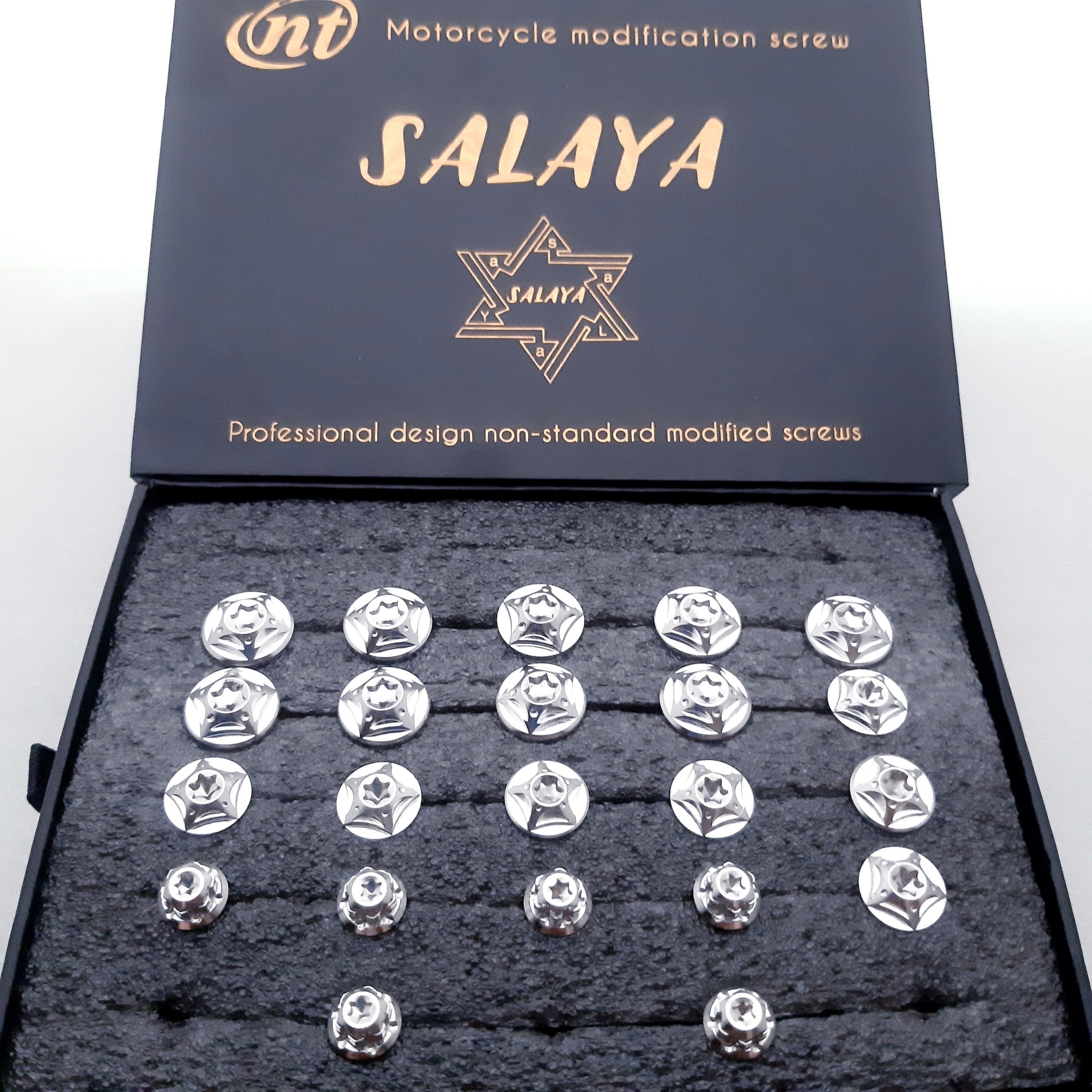 ốc áo salaya wave lớn [bộ 22 con + 2  có ốc đầu đèn]