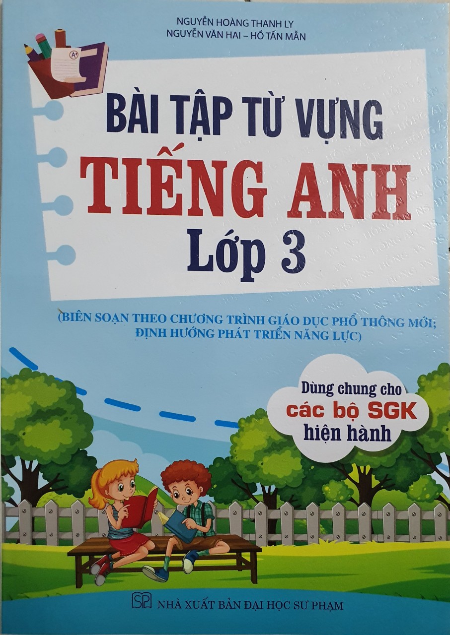 Sách - bài tập từ vựng tiếng anh lớp 3