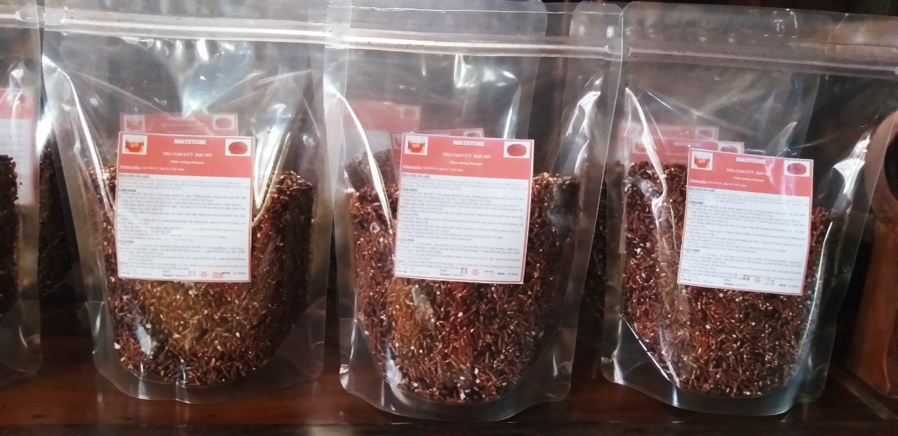 500G TRÀ GẠO LỨT ĐẬU ĐỎ MẬT STORE THỰC DƯỠNG OHSAWA