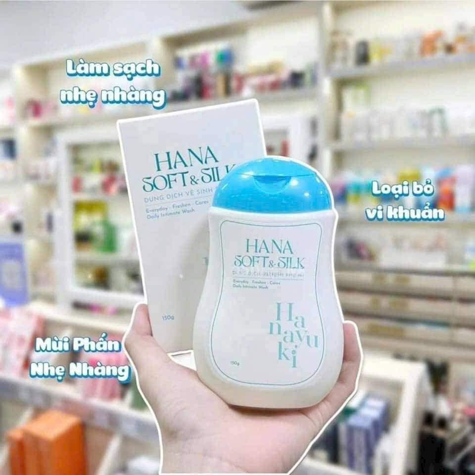 [chính hãng] Dung Dịch Vệ Sinh Hana Soft Silk Hanayuky mẫu mới