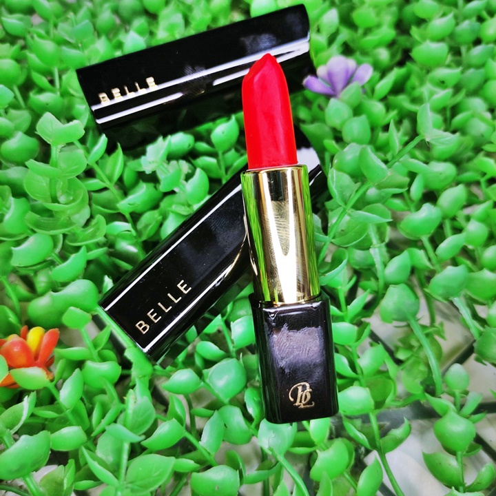 Son Belle Đỏ Cam, Siêu Lì, Mềm, Mịn, Bám Môi - SN787