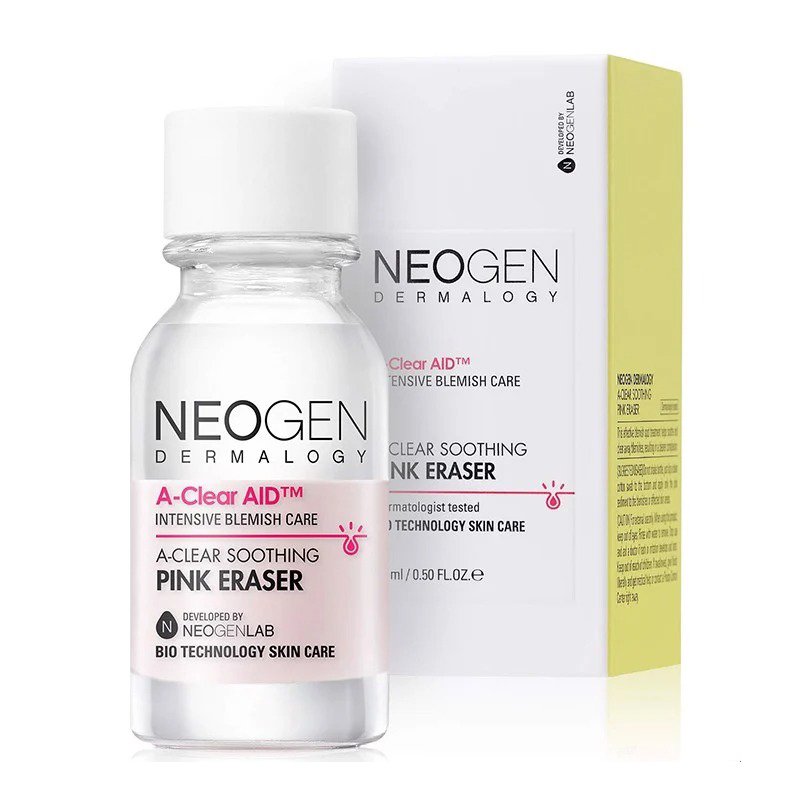 Gel Chấm Mụn Neogen Dermalogy A-Clear Soothing Pink Eraser Giúp Giảm Sưng Viêm Mụn Hiệu Quả