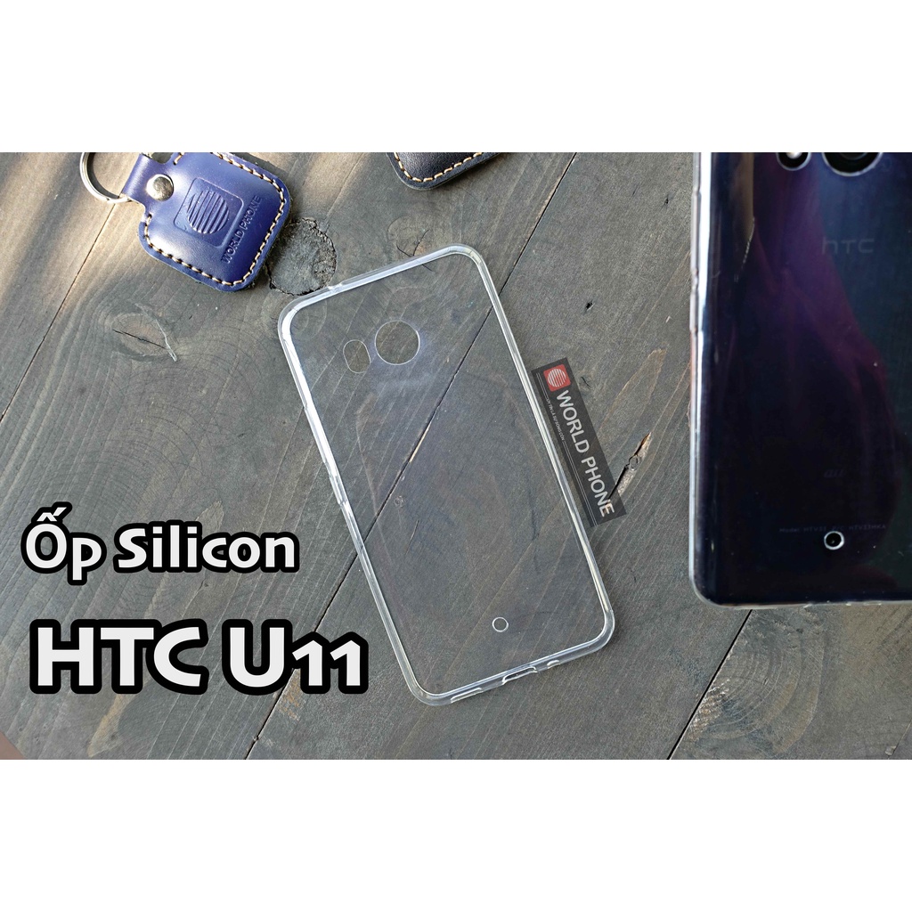 Ốp lưng HTC U11 TPU dẻo silicon siêu trong suốt
