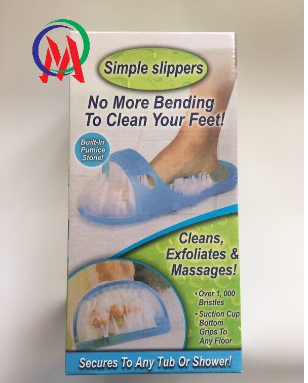 [HCM][Hàng hót giá rẻ] Dép bàn chải chà chân Easy Feet
