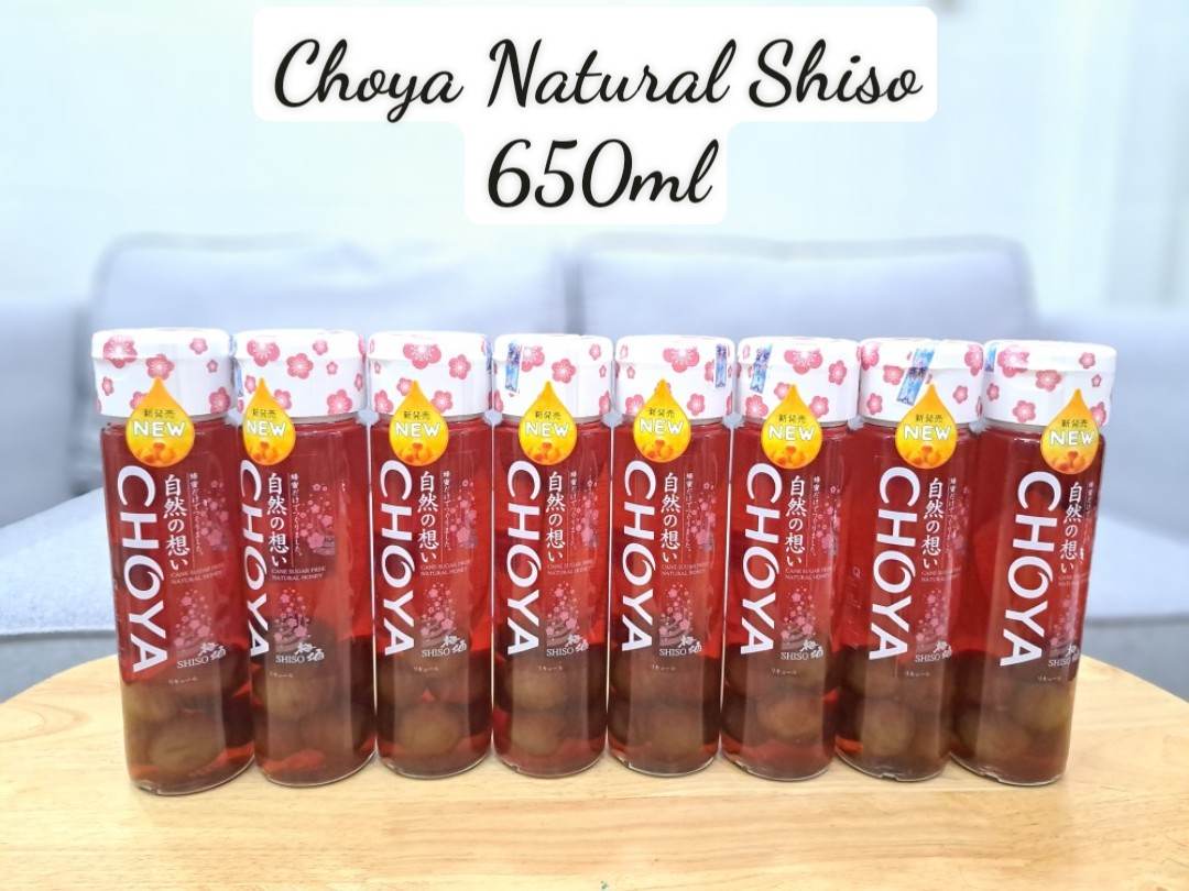 NƯỚC MƠ CHOYA NATURAL SHISO 650ml